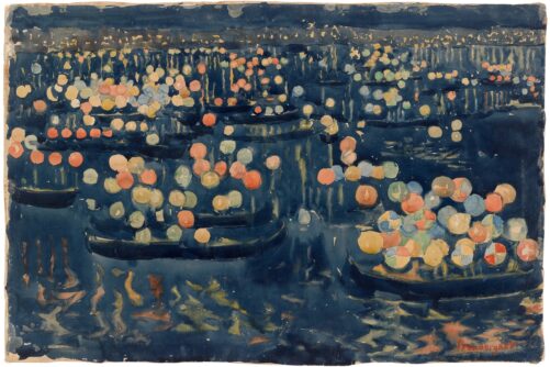 Feast of the Redeemer, painting by Maurice Prendergast